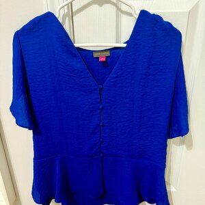 Blue Chiffon blouse